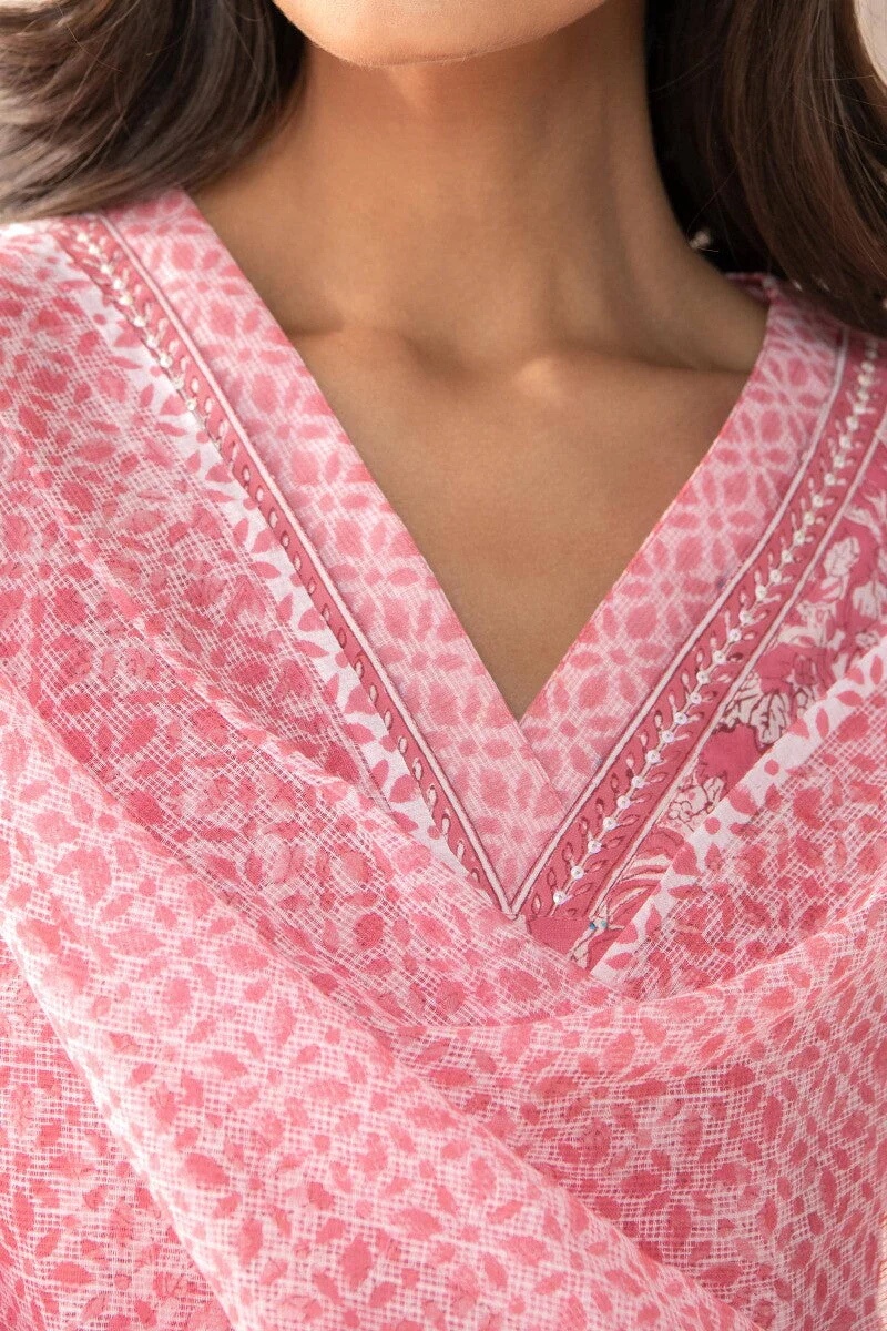 Nasrine Aafiya Sanganeri Kota Dupatta - Image 2