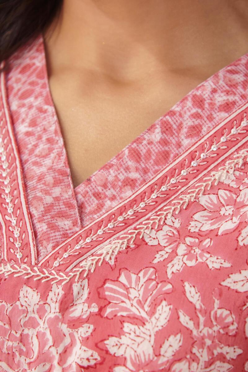 Nasrine Aafiya Sanganeri Kurta - Image 2
