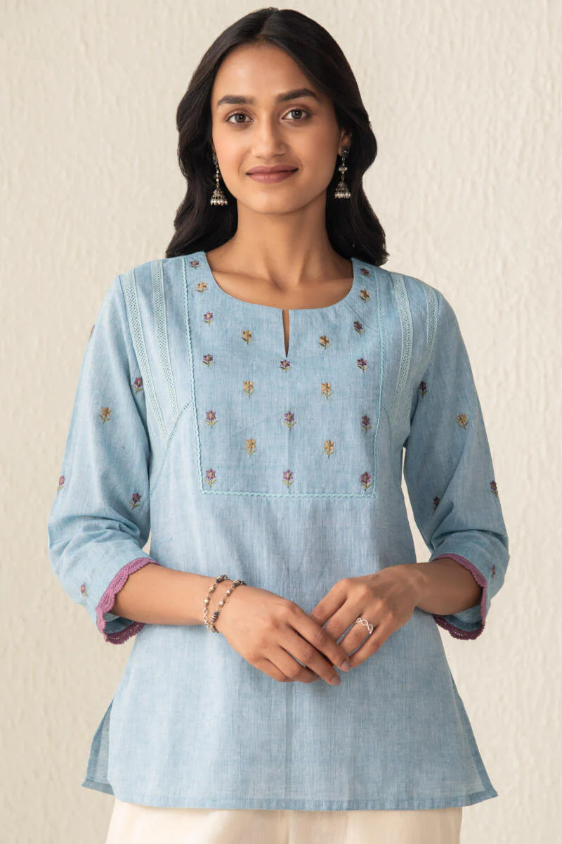 Nasrine Aaisha Handloom Top