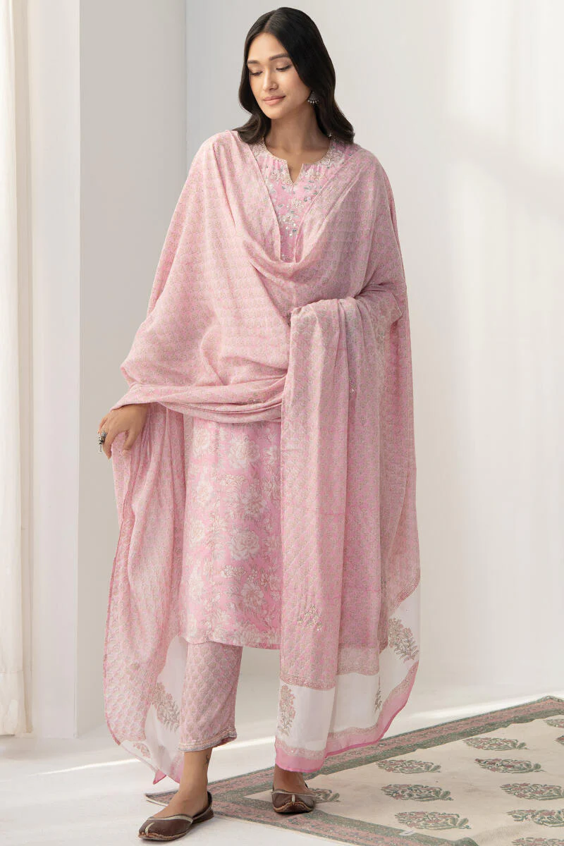 Nasrine Amaira Sanganeri Dupatta - Image 6
