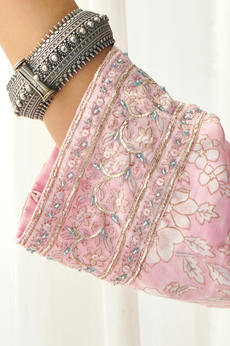 Nasrine Amaira Sanganeri Kurta - Image 5
