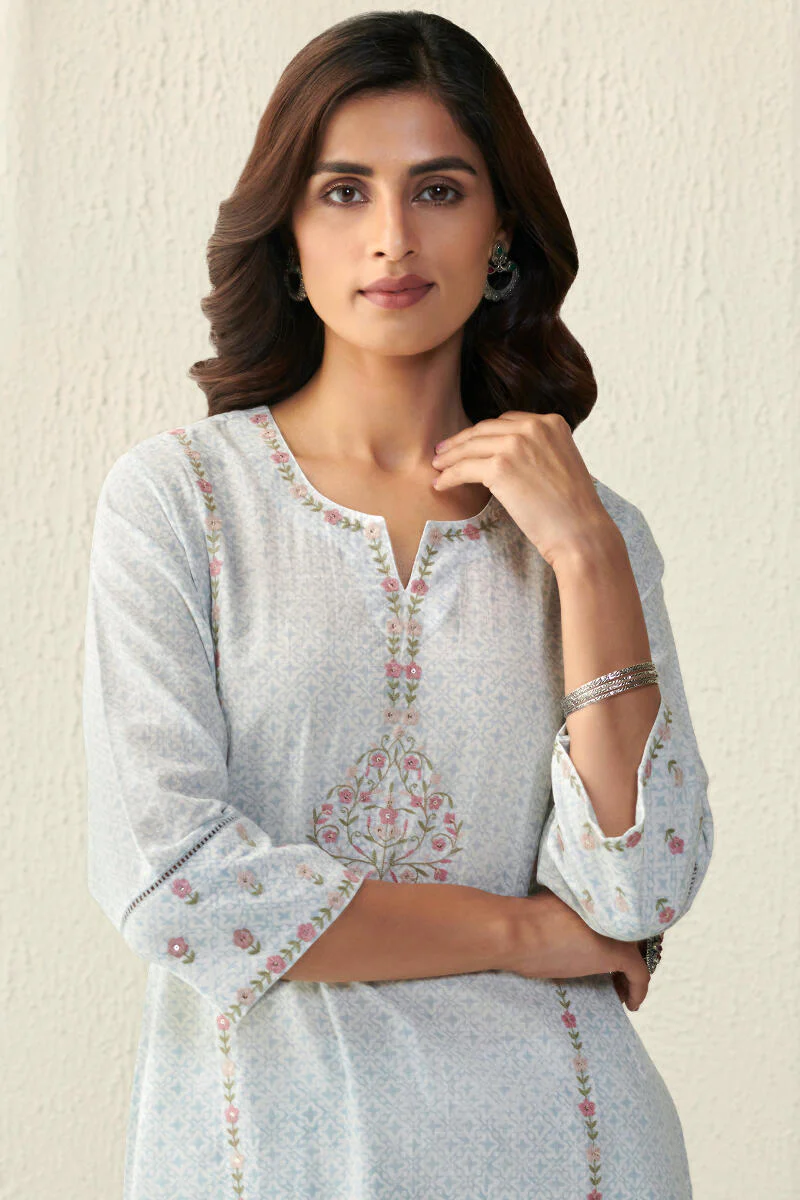 Nasrine Amara Sanganeri Kurta