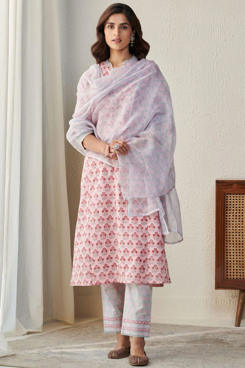 Nasrine Amyra Sanganeri Kurta - Image 5