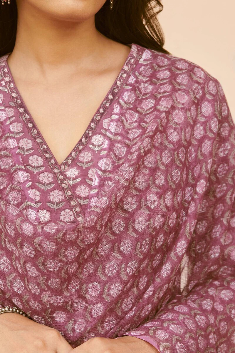 Nasrine Fahima Sanganeri Dupatta - Image 2
