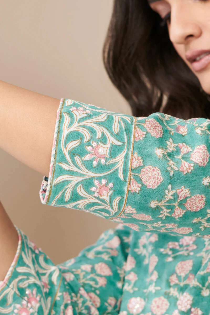Nasrine Fahima Sanganeri Kurta - Image 4