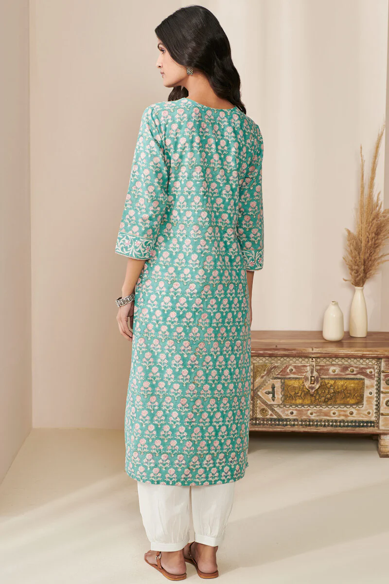 Nasrine Fahima Sanganeri Kurta - Image 7