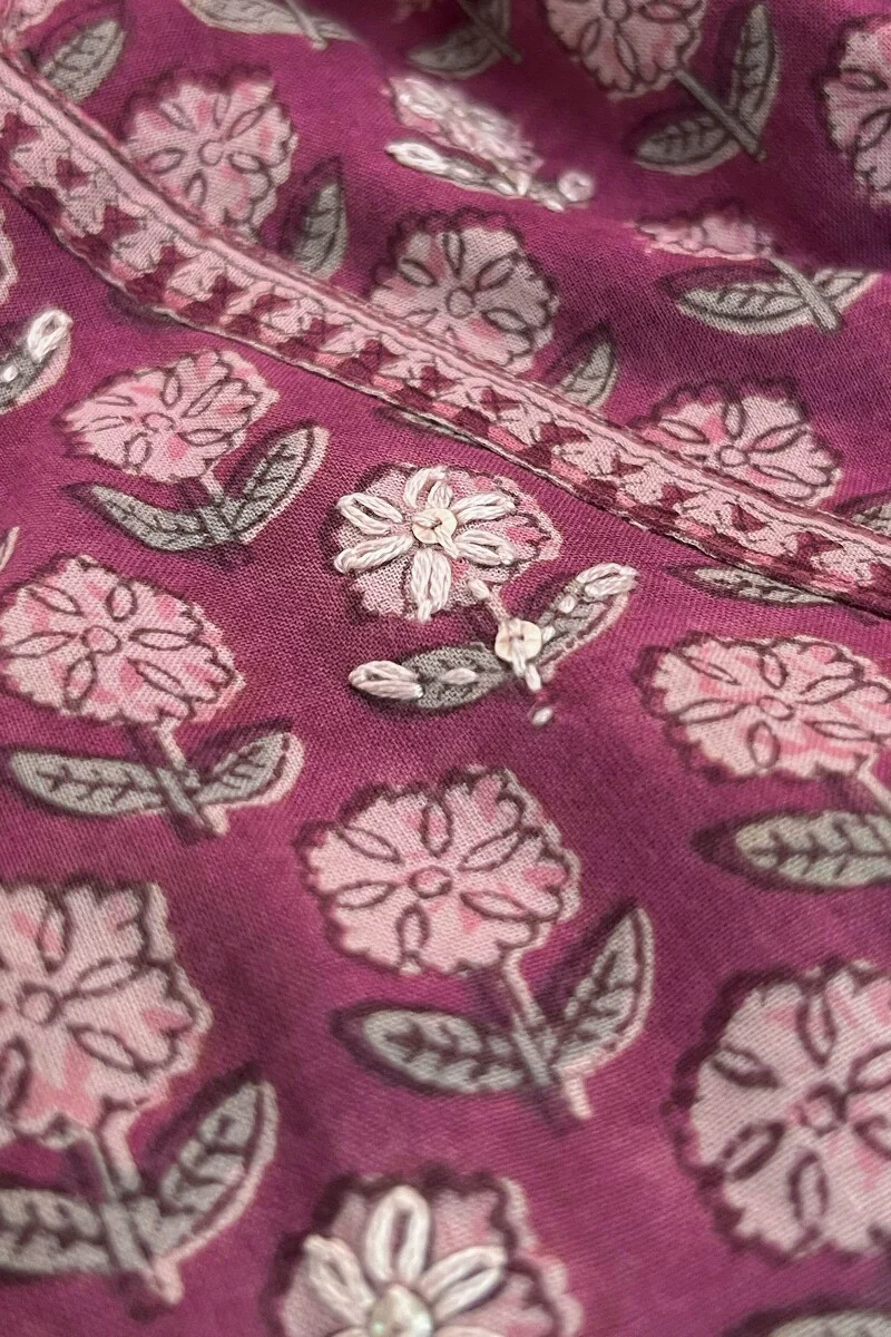 Nasrine Fahima Sanganeri Kurta - Image 3