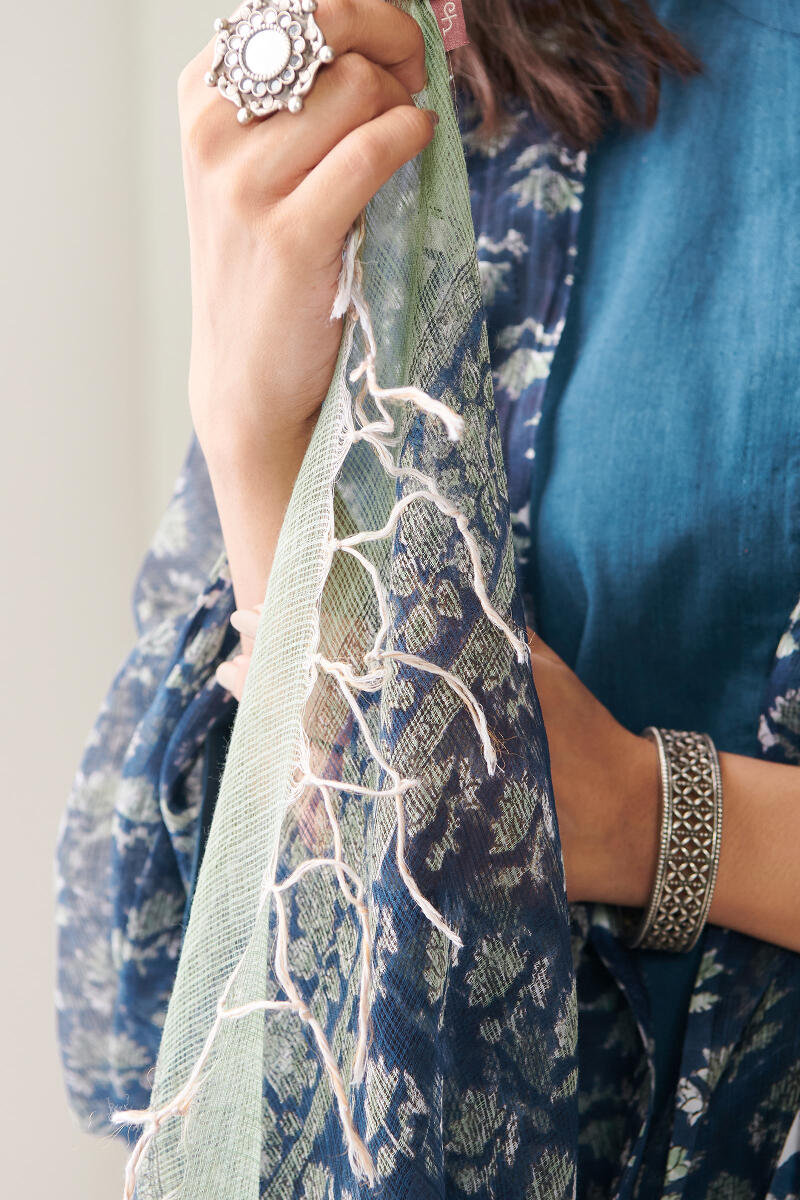 Nasrine Faiza Sanganeri Kota Dupatta - Image 5