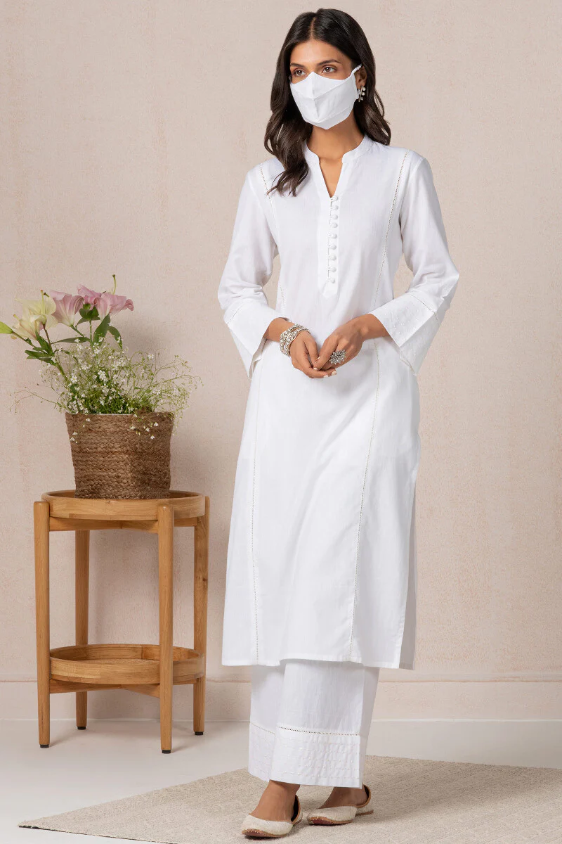 Nasrine Fareena Handloom Kurta - Image 6