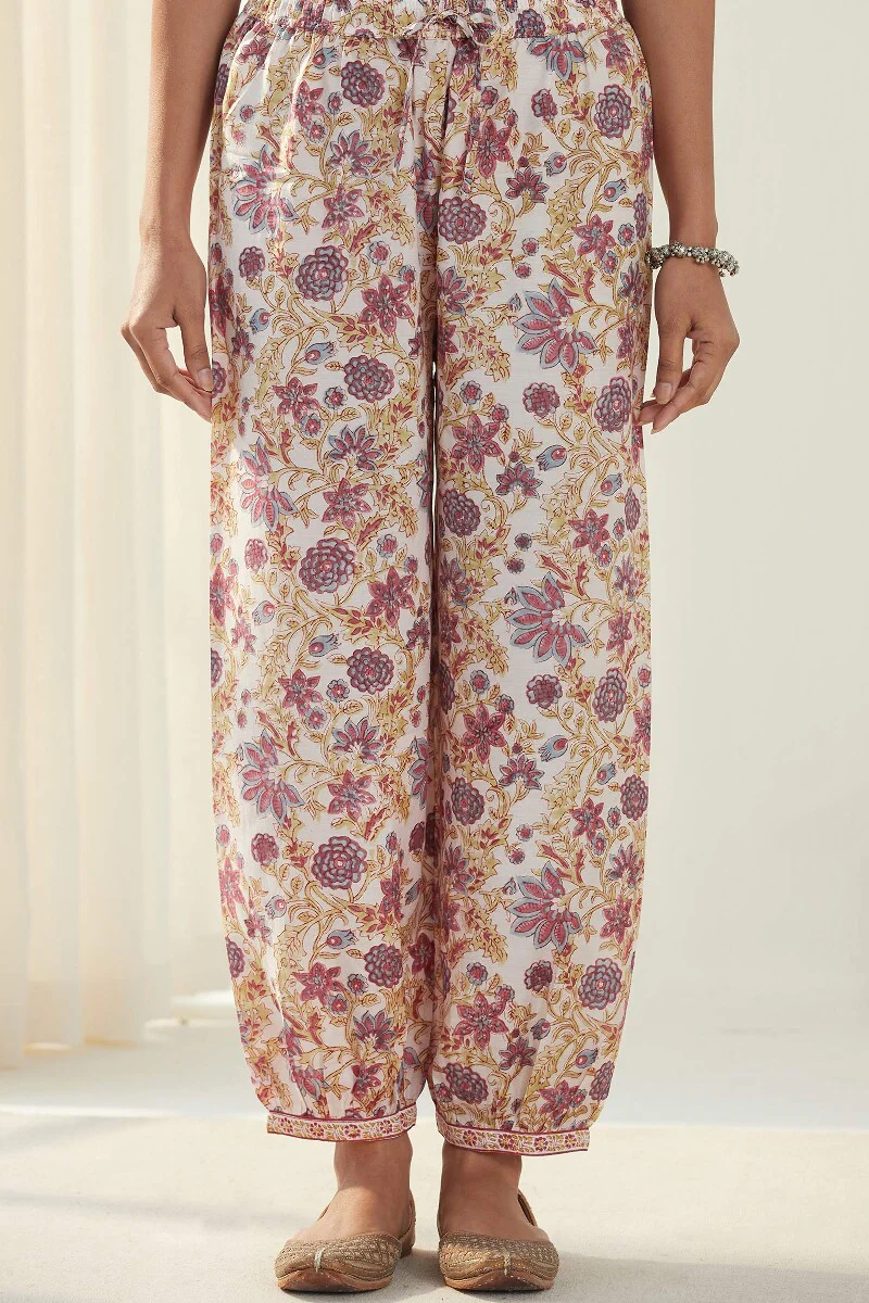 Nasrine Farnaz Sanganeri Modal Izhaar Pants