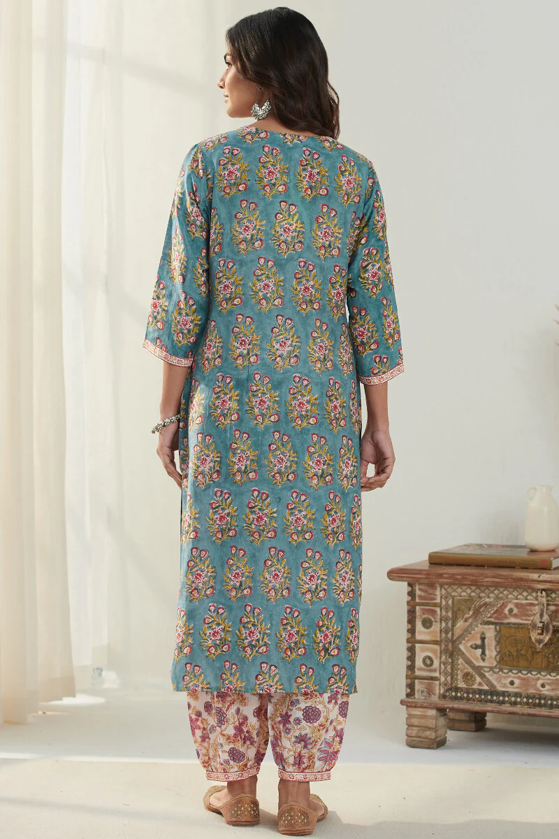 Nasrine Farnaz Sanganeri Modal Kurta - Image 8