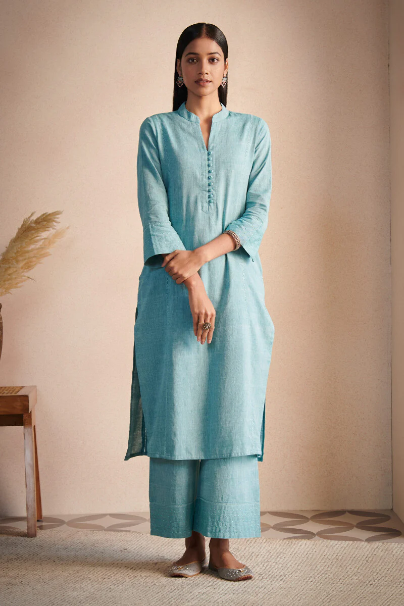 Nasrine Feriha Handloom Kurta - Image 3