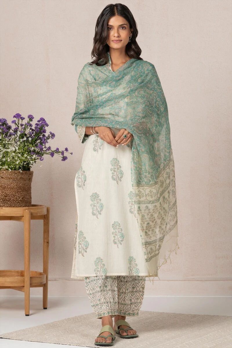 Nasrine Firoza Sanganeri Izhaar Pants - Image 3