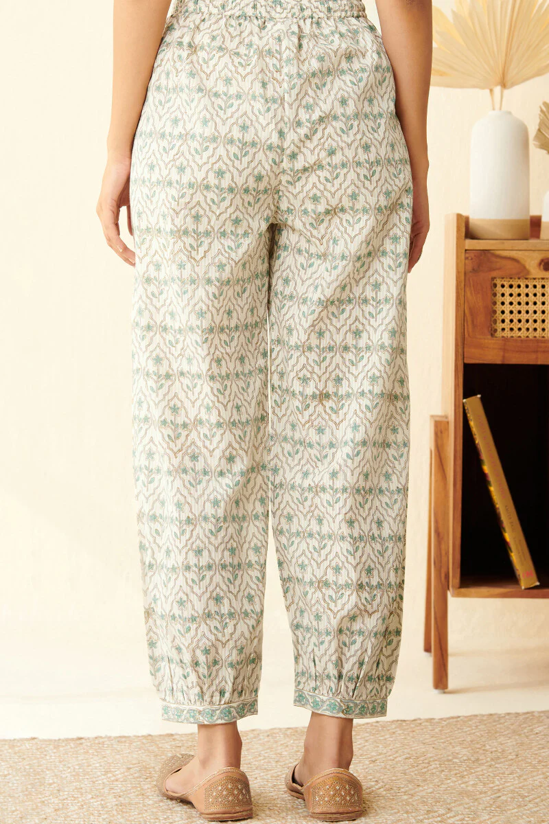 Nasrine Firoza Sanganeri Izhaar Pants - Image 4