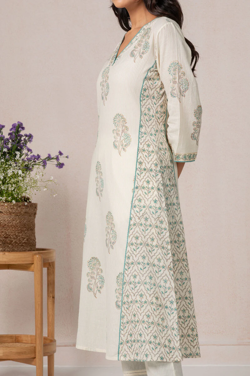 Nasrine Firoza Sanganeri Kurta - Image 6