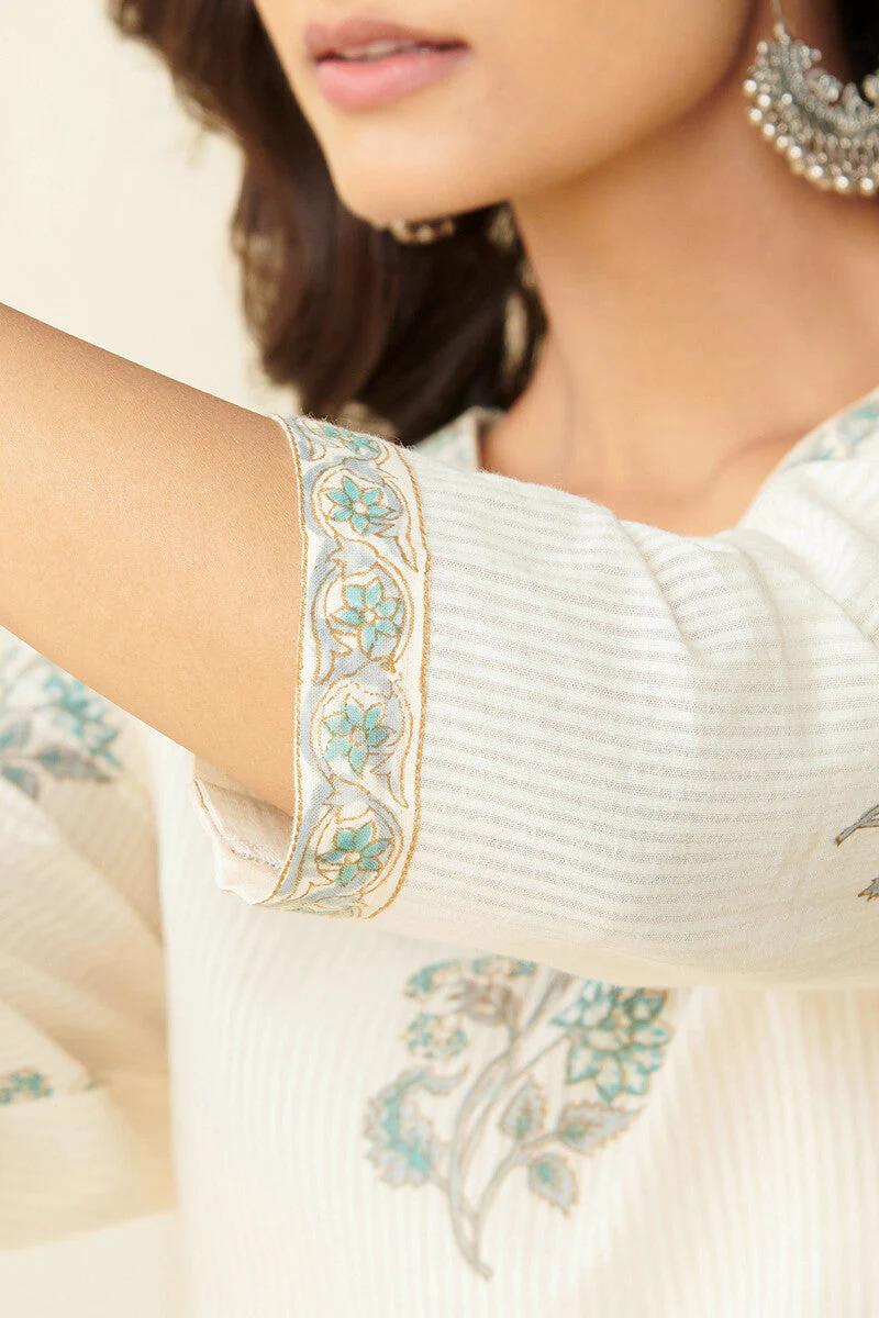 Nasrine Firoza Sanganeri Kurta - Image 5