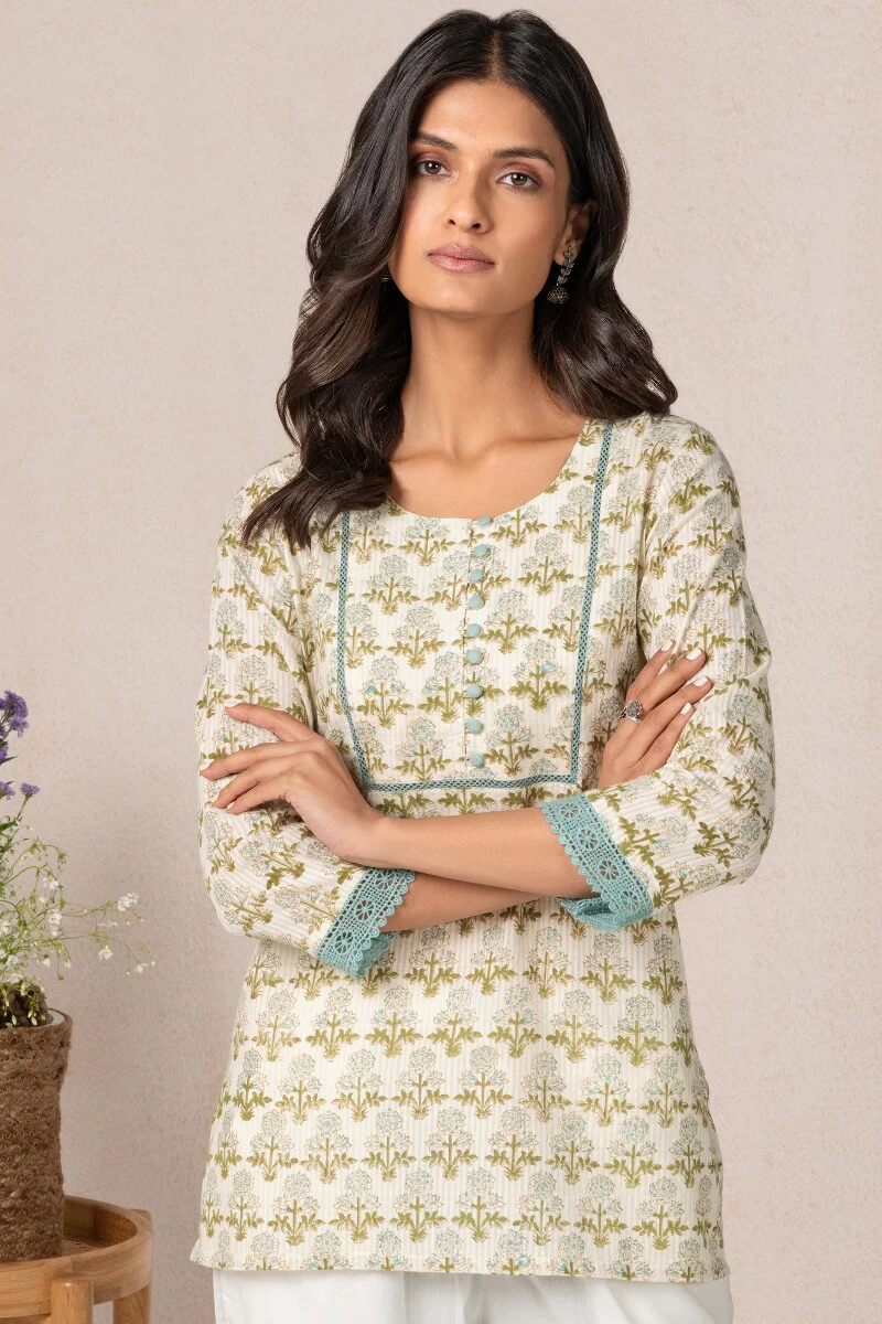 Nasrine Firoza Sanganeri Top