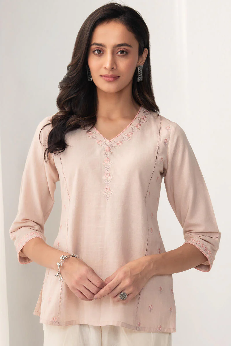 Nasrine Fizah Handloom Top