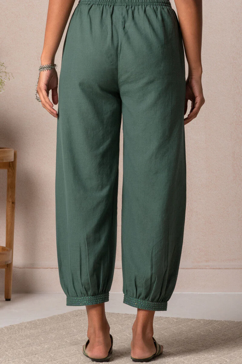 Nasrine Gauhar Handloom Izhaar Pants - Image 4