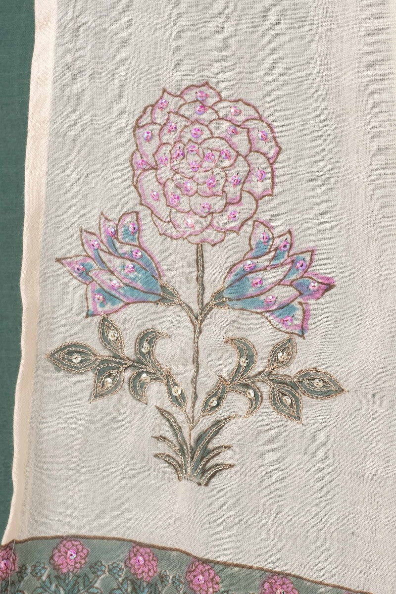 Nasrine Gauhar Sanganeri Dupatta - Image 4
