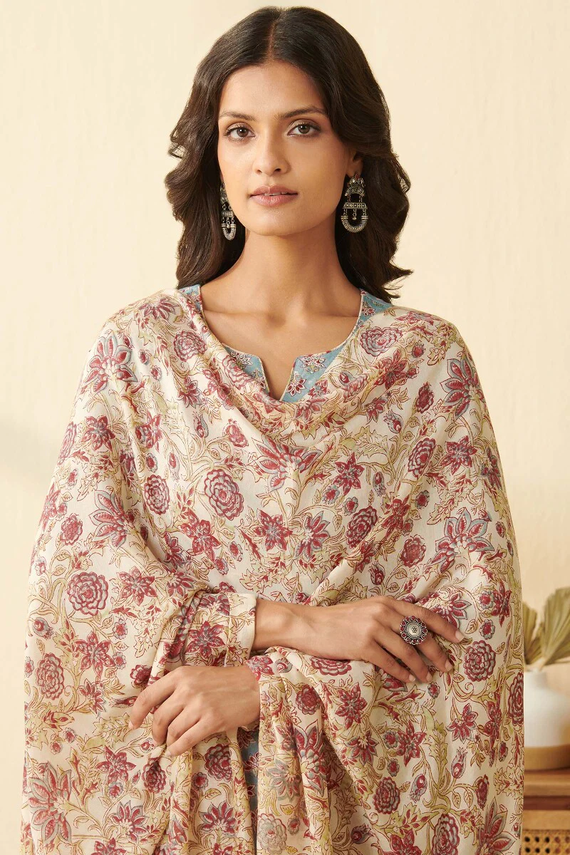Nasrine Inaya Sanganeri Modal Dupatta