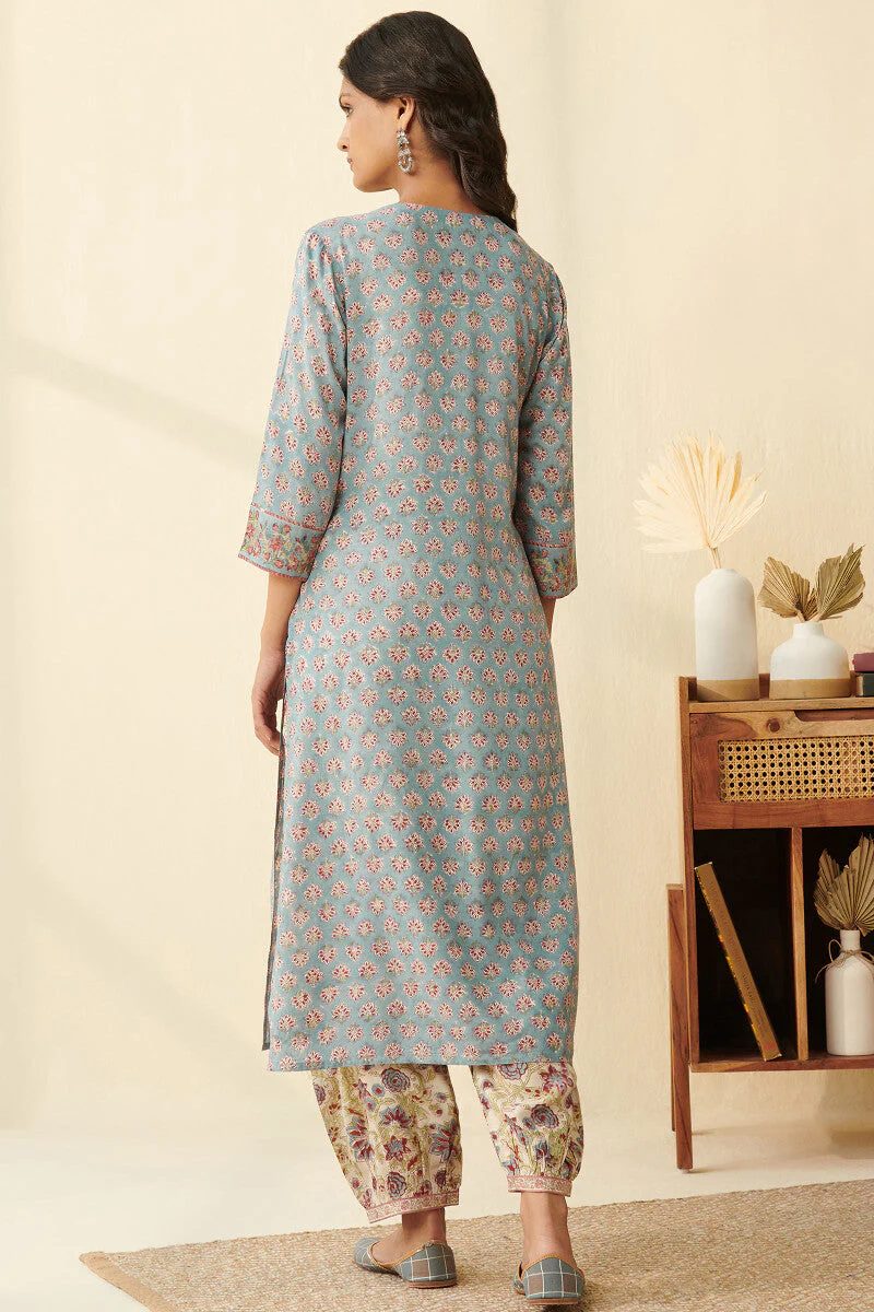 Nasrine Inaya Sanganeri Modal Kurta - Image 9
