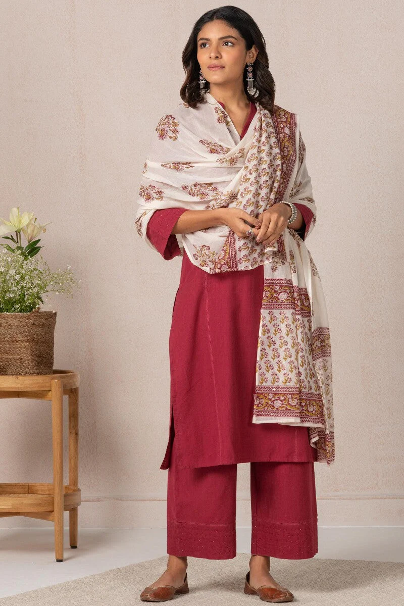 Nasrine Jia Sanganeri Dupatta - Image 3