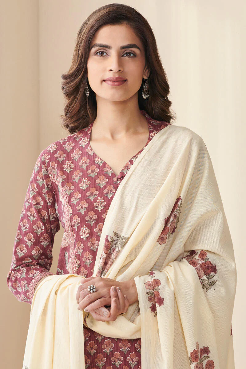 Nasrine Jiya Sanganeri Dupatta - Image 2