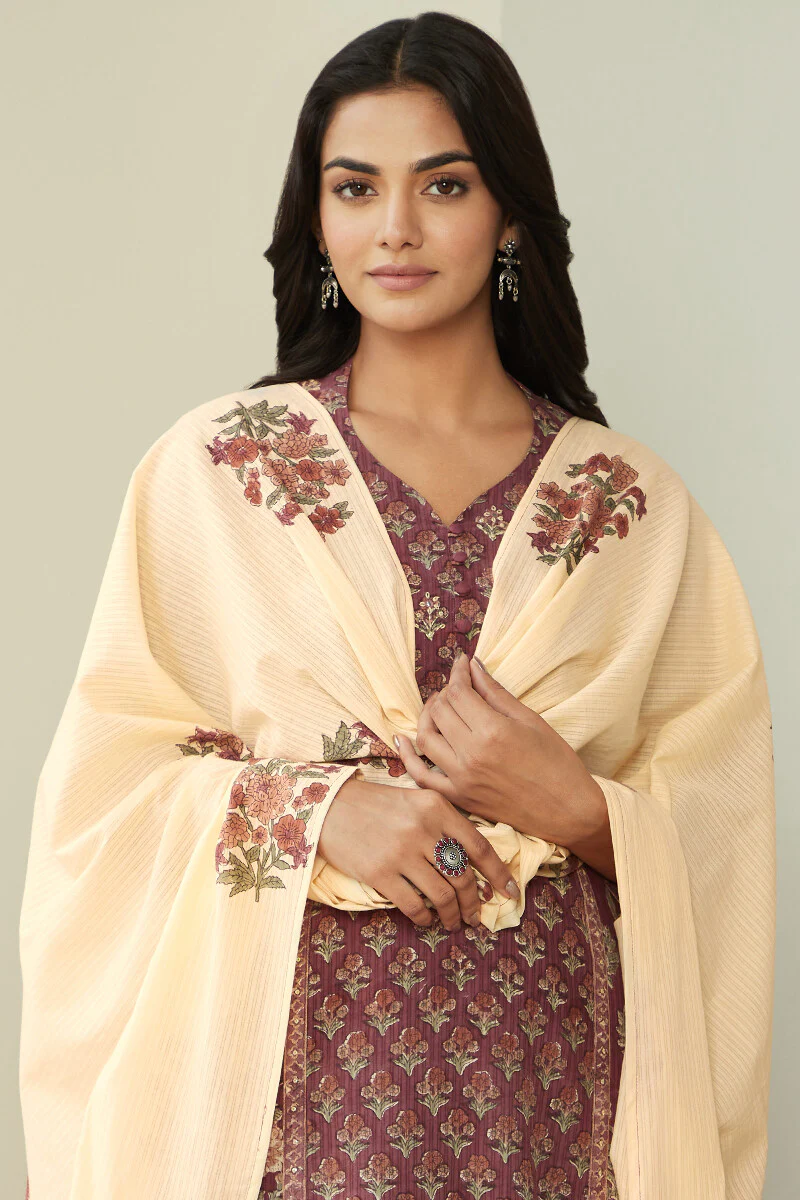 Nasrine Jiya Sanganeri Dupatta