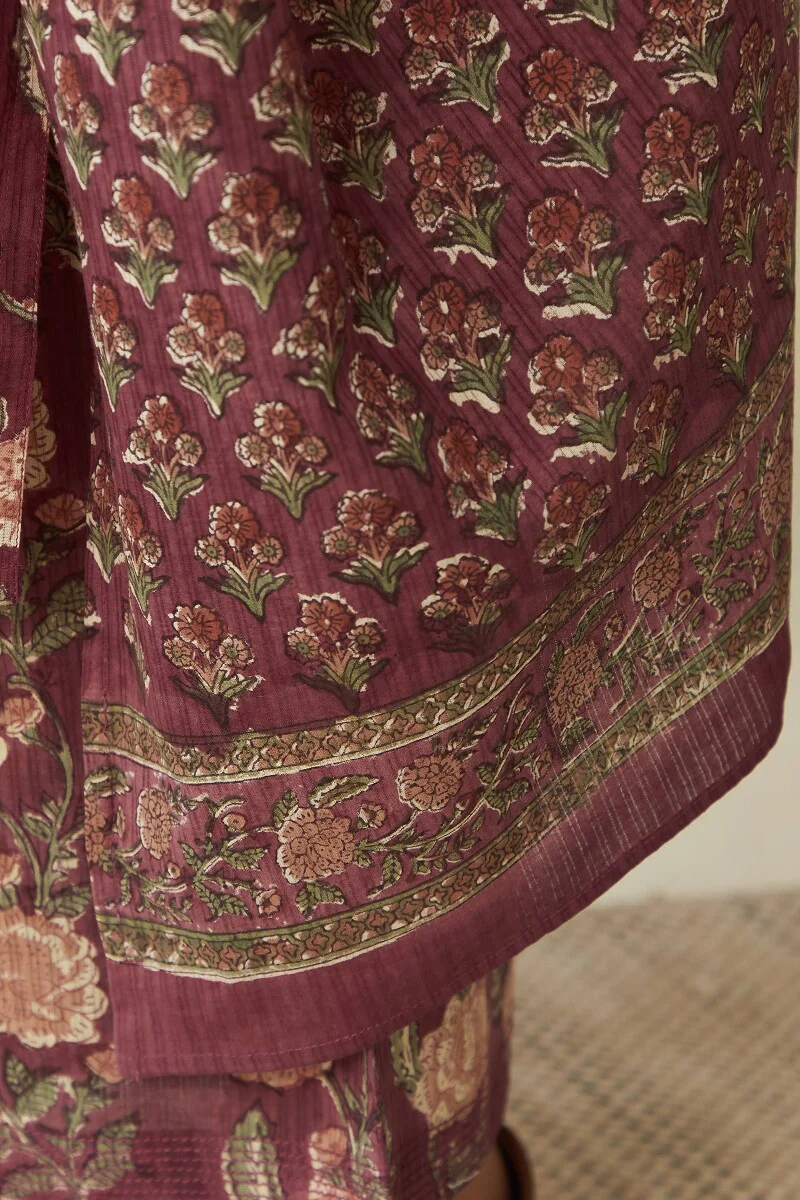 Nasrine Jiya Sanganeri Dupatta - Image 5