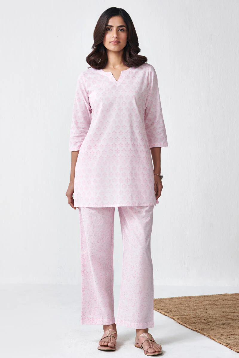 Nasrine Kiara Sanganeri Loungewear Set - Image 2