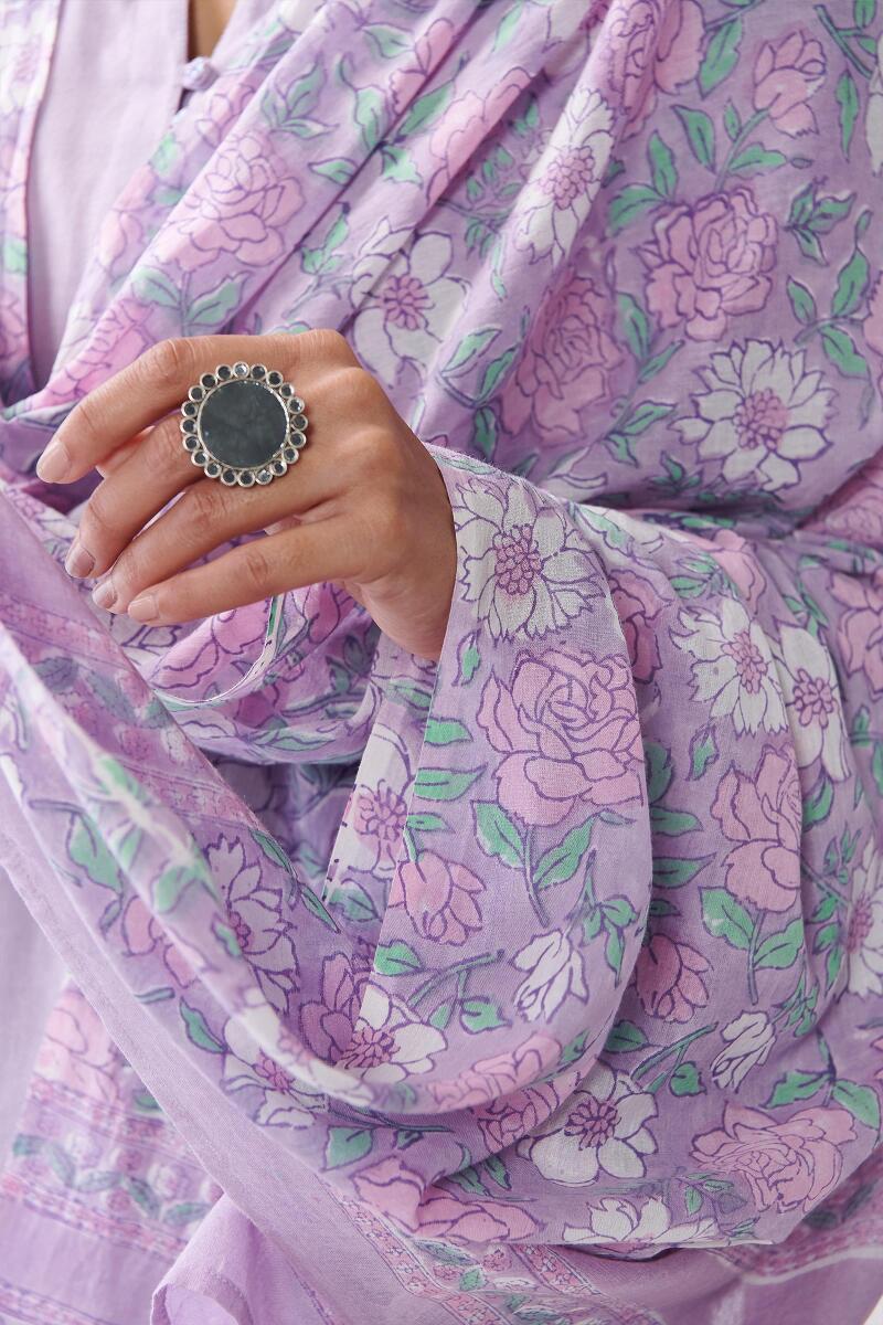Nasrine Madeeha Sanganeri Dupatta - Image 5