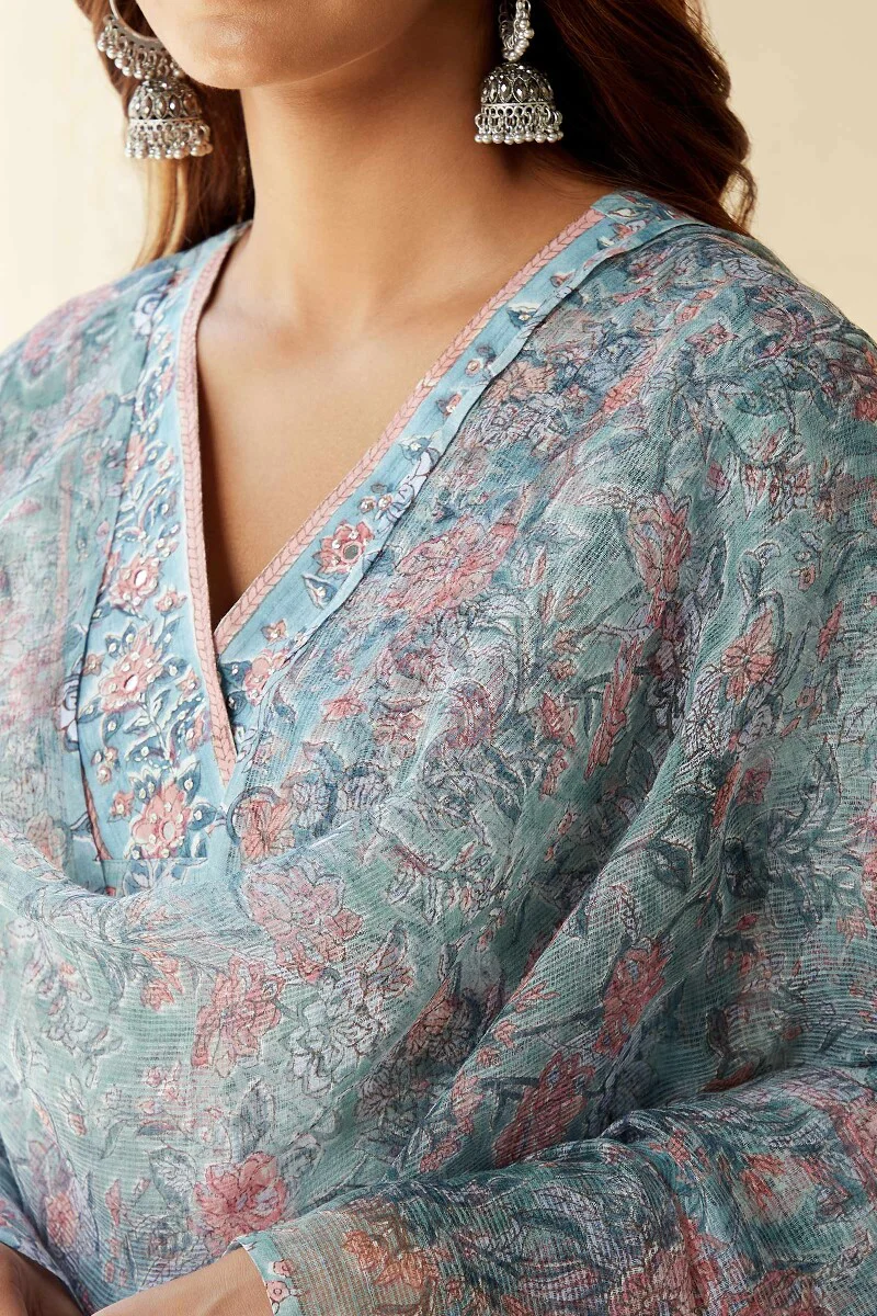 Nasrine Mahi Sanganeri Kota Dupatta - Image 2