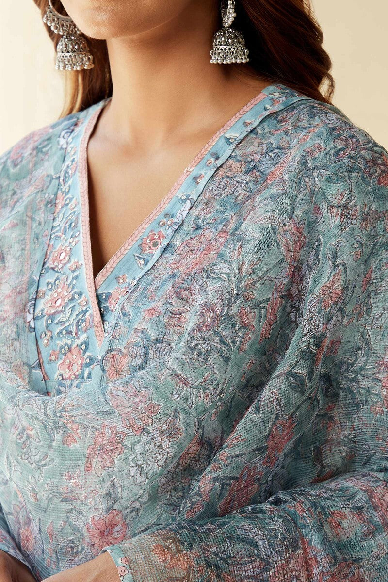 Nasrine Mahi Sanganeri Kota Dupatta - Image 2