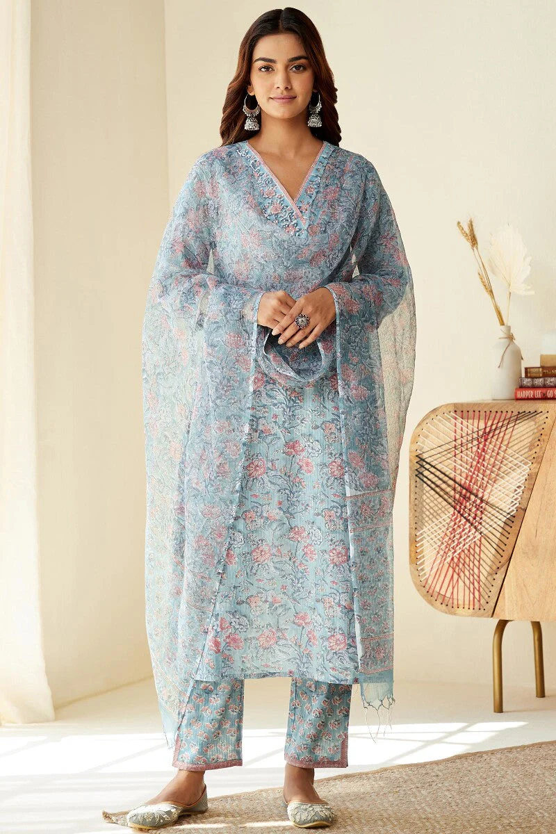 Nasrine Mahi Sanganeri Kota Dupatta - Image 3