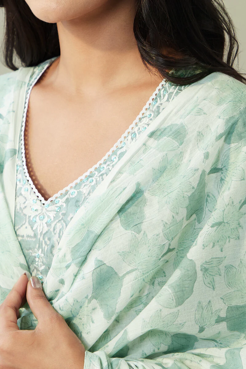 Nasrine Mahira Sanganeri Dupatta - Image 4