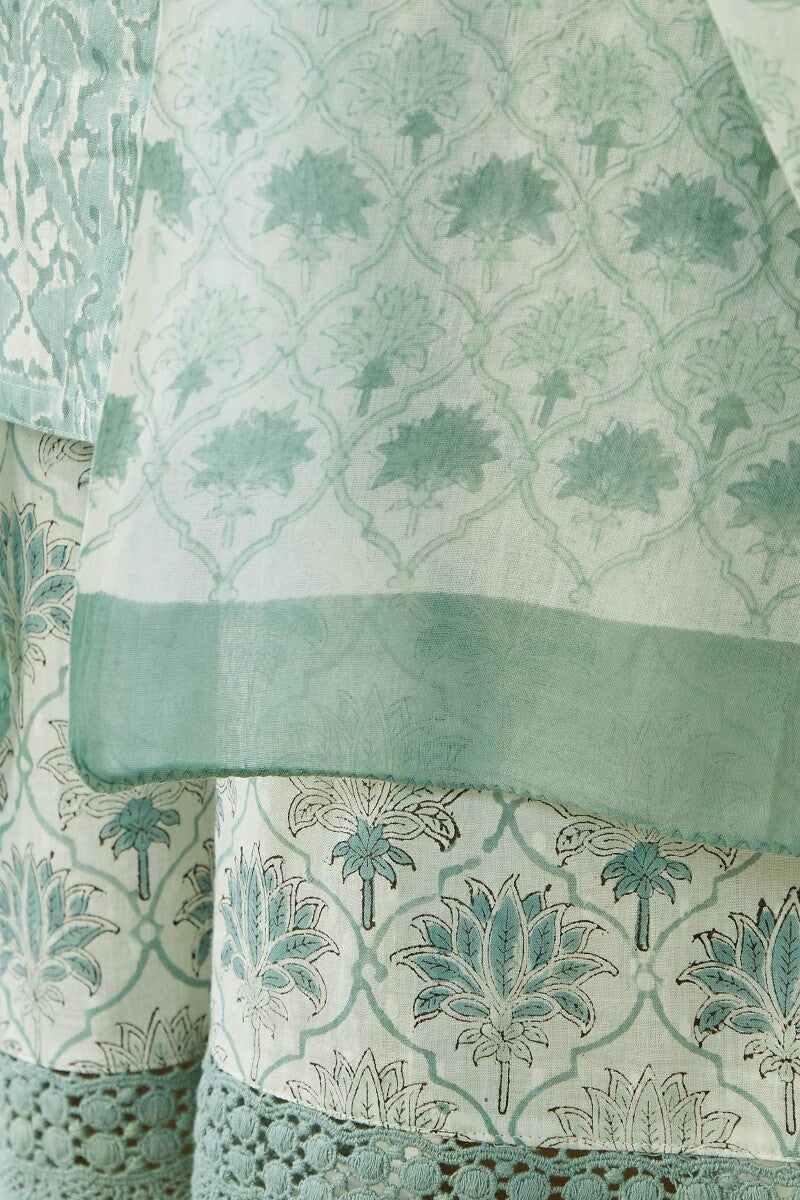 Nasrine Mahira Sanganeri Dupatta - Image 5