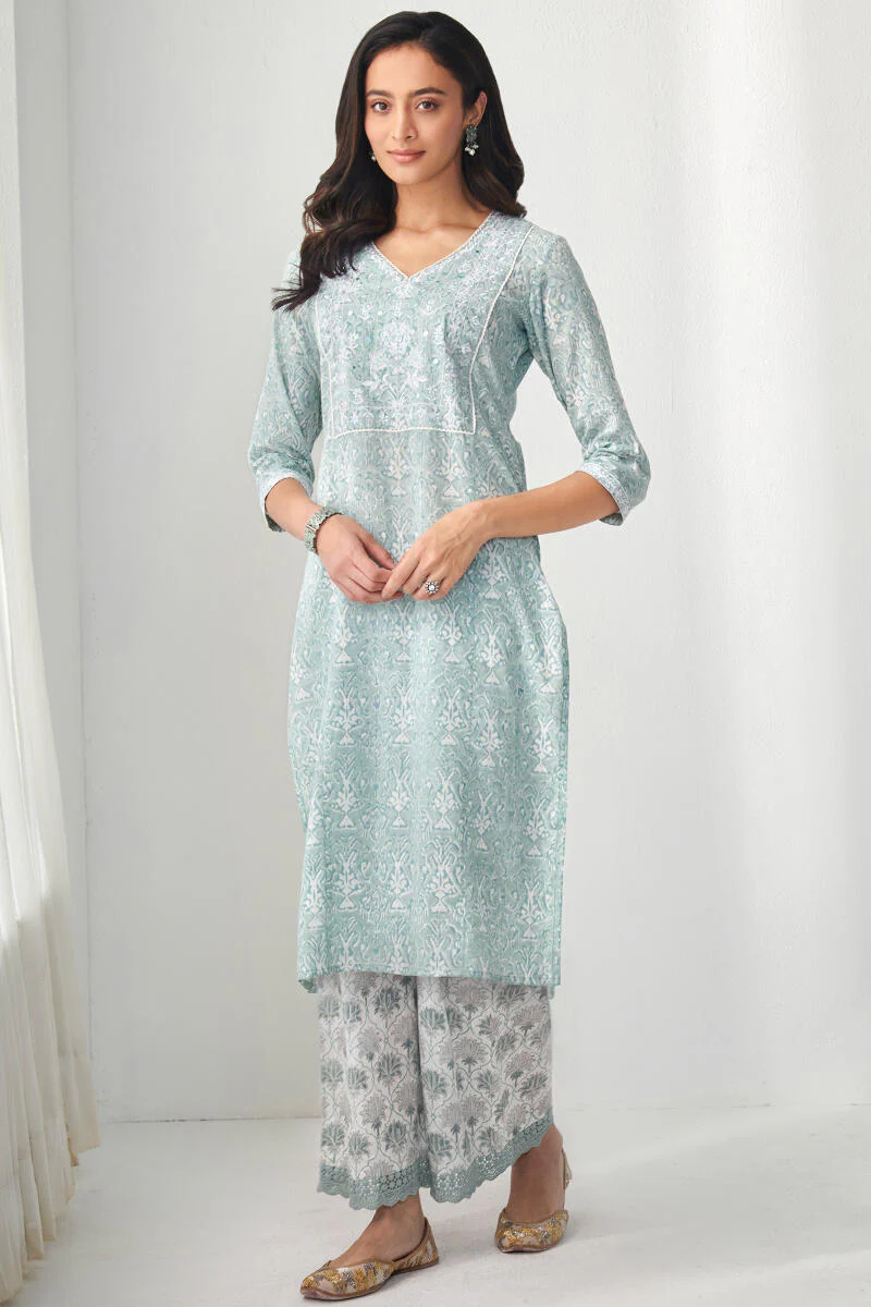 Nasrine Mahira Sanganeri Kurta - Image 3