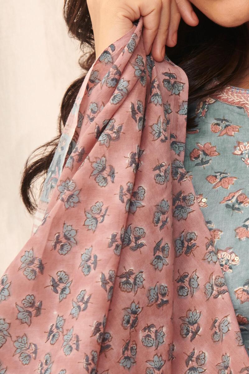 Nasrine Mariyah Sanganeri Dupatta - Image 4
