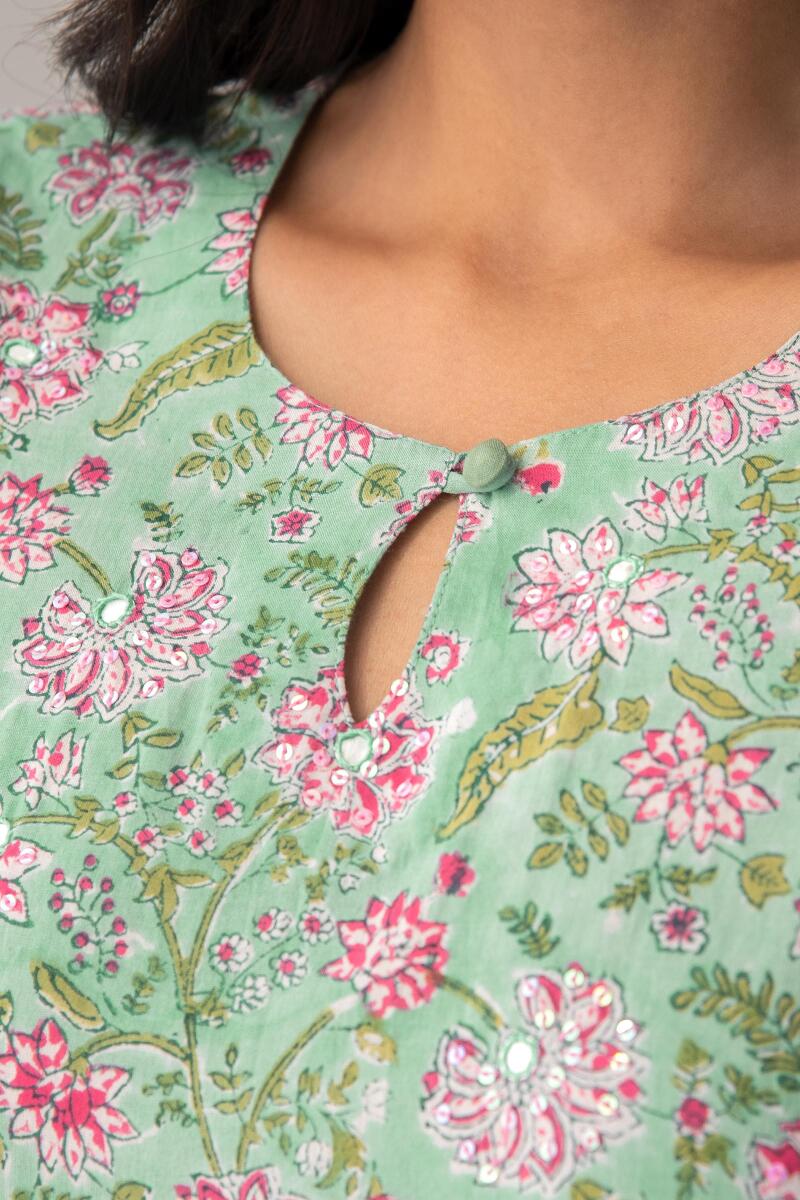 Nasrine Mehar Sanganeri Kurta - Image 3