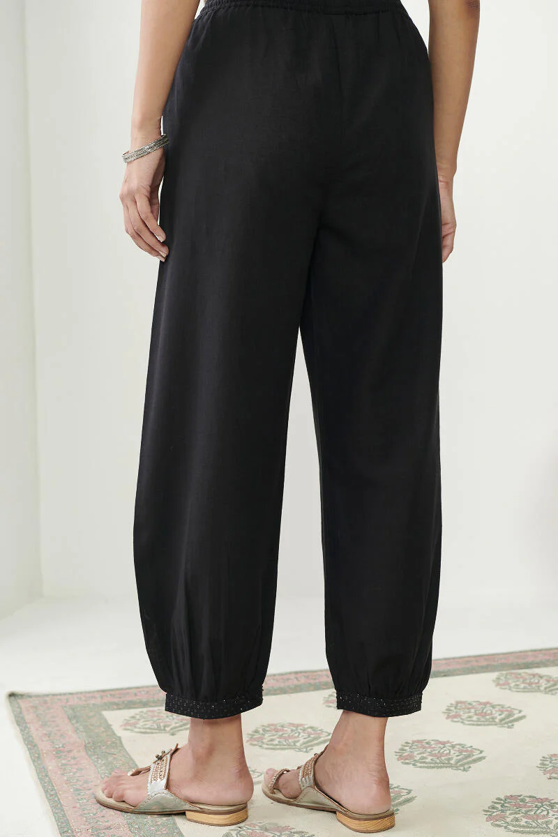 Nasrine Mehnaz Handloom Izhaar Pants - Image 4