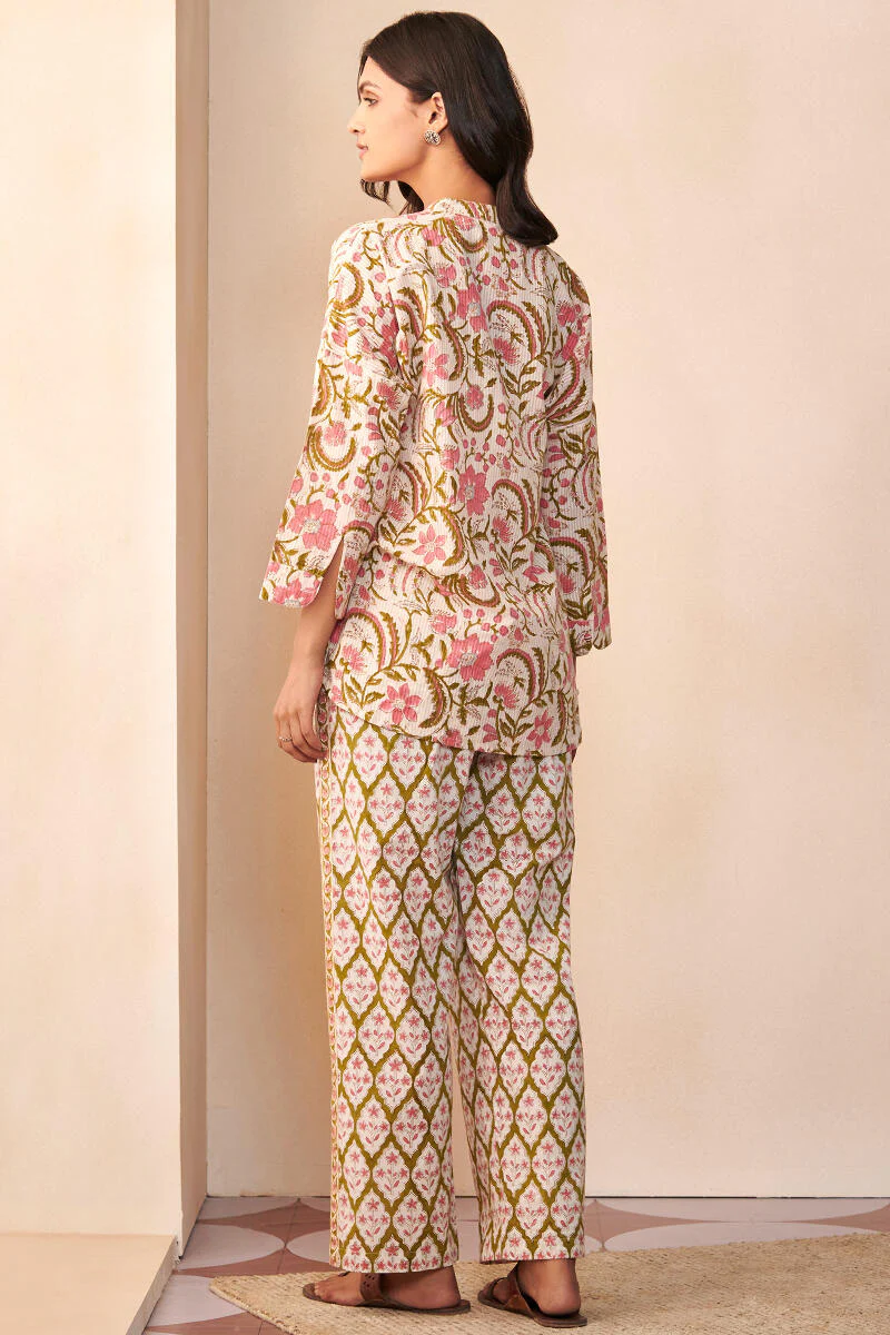 Nasrine Mirza Sanganeri Loungewear Set - Image 6