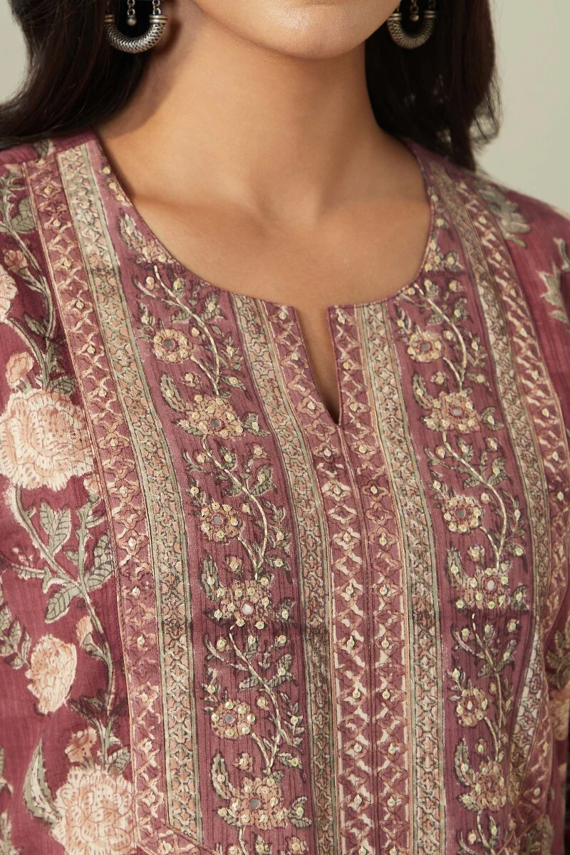 Nasrine Naaz Sanganeri Kurta - Image 5