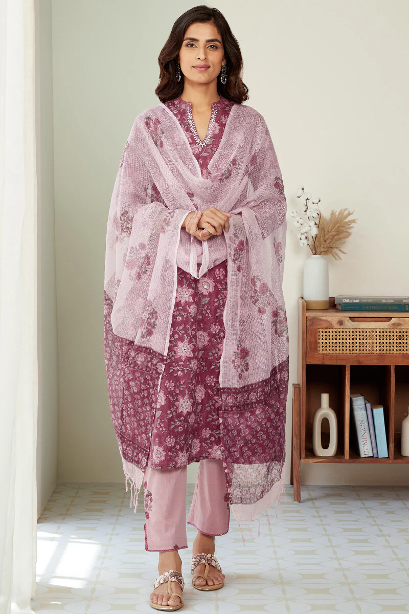 Nasrine Nadia Sanganeri Kota Dupatta - Image 3