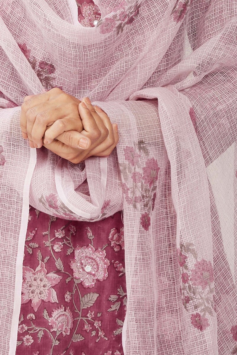 Nasrine Nadia Sanganeri Kota Dupatta - Image 4