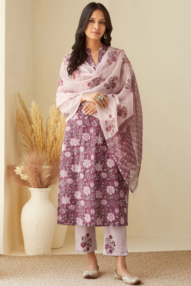 Nasrine Nadia Sanganeri Kota Dupatta - Image 3