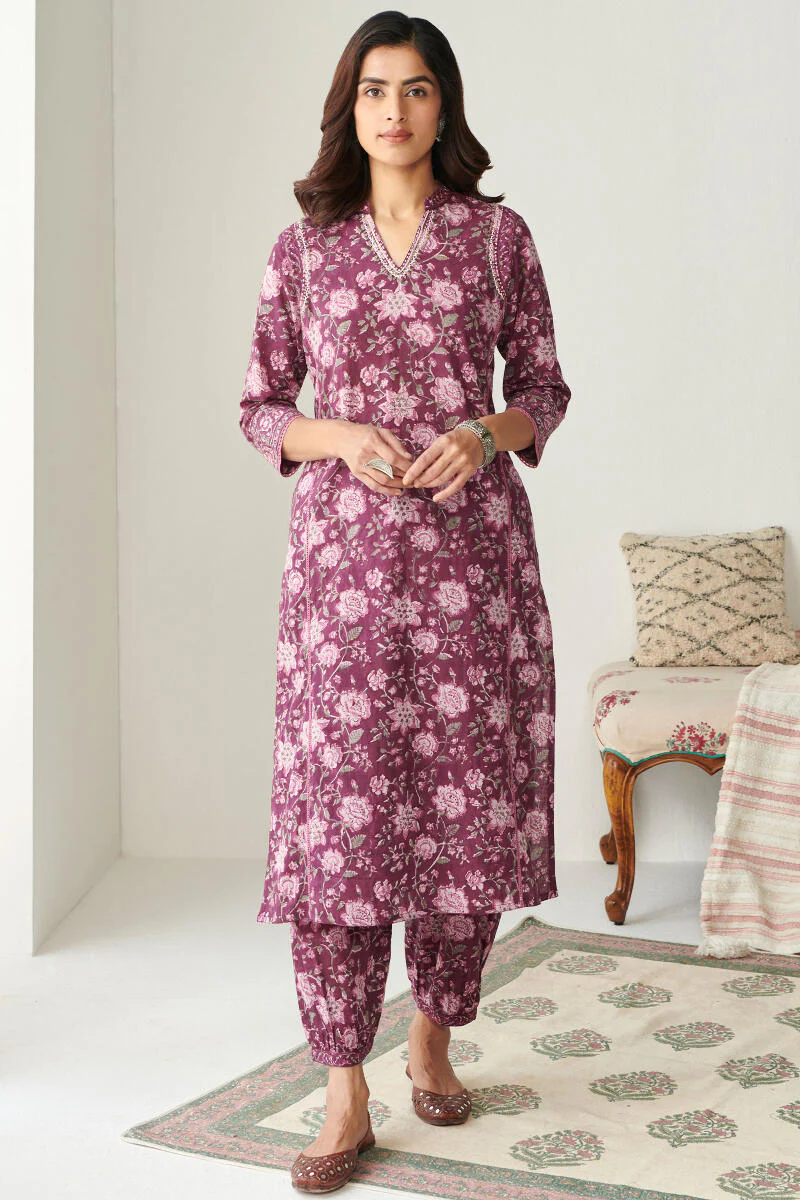 Nasrine Nadia Sanganeri Kurta - Image 2