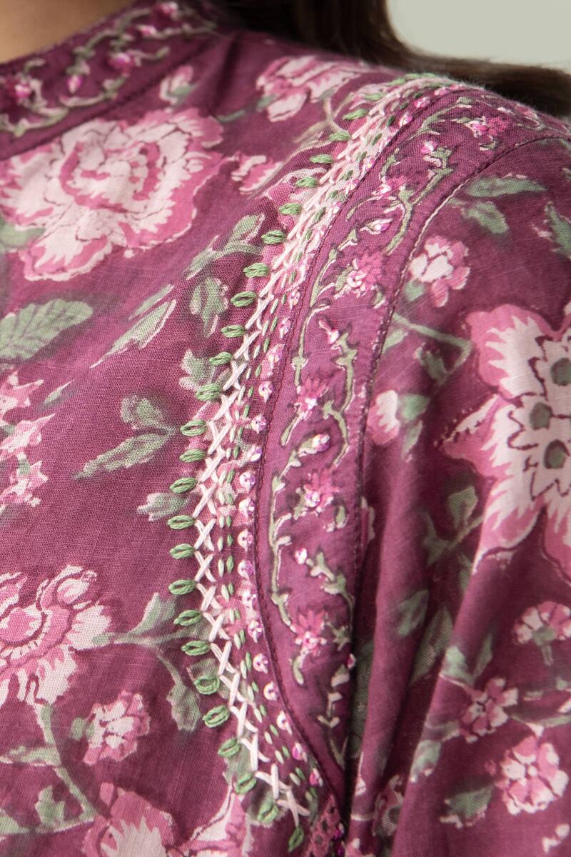 Nasrine Nadia Sanganeri Kurta - Image 4