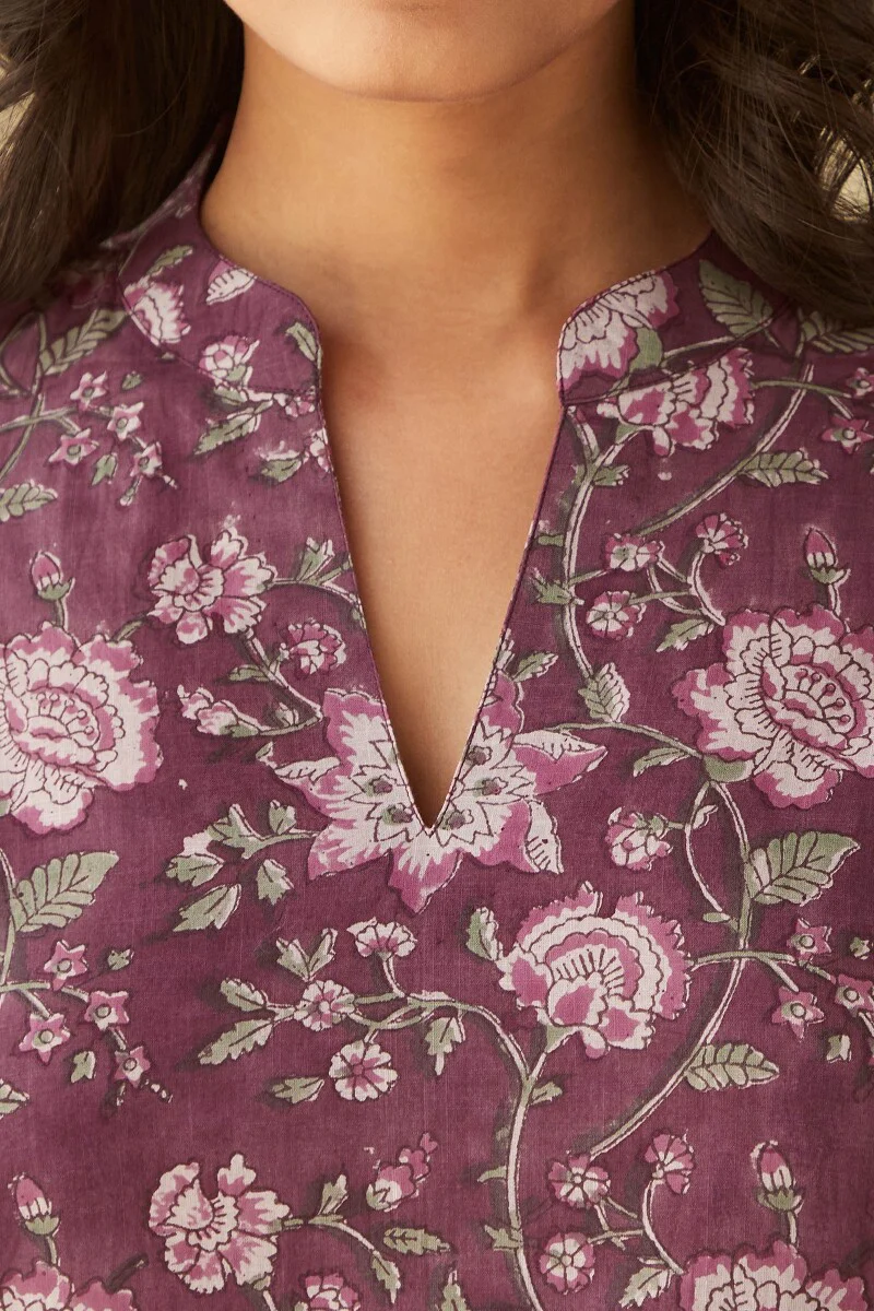 Nasrine Nadia Sanganeri Kurta - Image 5