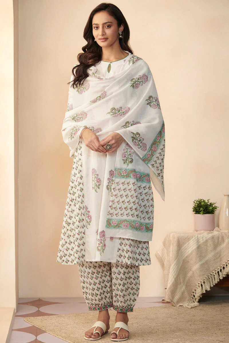 Nasrine Nahida Sanganeri Izhaar Pants - Image 3